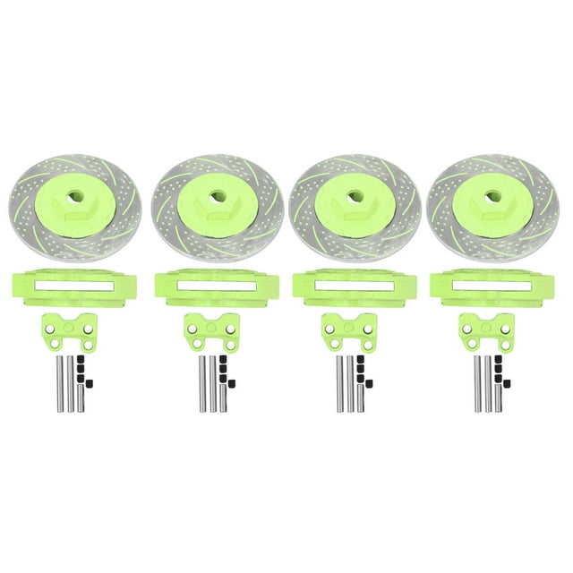 4 Uds. Pinzas de discos de freno de Metal de simulación aptas para piezas de coche Traxxas TRX4 TRX6 1/10 RC