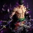thumbnail image 2 of Figurines Zoro 25cm Peinture Ciel Roronoa Zoro Figurines d'Action Anime Collection PVC Modèle Jouets Décoration de Bureau Cadeaux, 2 of 5