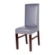 thumbnail image 1 of Fundas para sillas de comedor Billuyoard Protector de silla con funda para silla de comedor de PU Conjuntos de muebles de sala de estar gris, 1 of 6