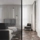 thumbnail image 5 of 3d Electrostatic Changhong Glass Film Bathroom Window Sticker Transparent Opaque Anti-peep Glass Frosted Film Modern Art Deco, 5 of 5