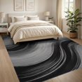 thumbnail image 3 of ODIKA 8'x10' Washable Area Rug Durable, Non-Slip Modern Abstract Flowing Ombre Accents And Asymmetrical Movement for Living Room, Under Sectional, Family, 3 of 7