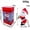 A, variant on Electric Twerking Santa Claus Toy, Musical Shaking Hip Santa Plush Figure, Animated Xmas Decor with Festival Song, Funny Christmas Table Ornament Kids Gift