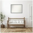 thumbnail image 4 of Amanti Art Custom Wall and Bathroom Mirror (31.5 x 41.5 in.), Brushed Nickel Frame, 4 of 6