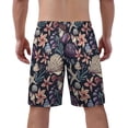 thumbnail image 3 of NICKSUN Men's Swim Trunks, Cute Print Quick Dry Summer Board Beach Shorts with Mesh Lining and Pockets, 3 of 6