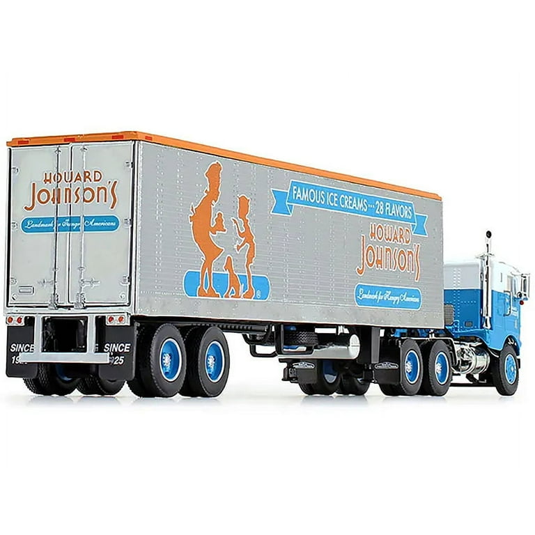 First Gear 60-0818 White Freightliner COE with 40 ft. Vintage 