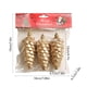 thumbnail image 3 of Adornos navideños colgantes de plástico C, adornos navideños de plástico dorado para árbol de Navidad, decoraciones de Halloween, decoración de otoño, decoración del hogar, adornos navideños., 3 of 6