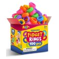 thumbnail image 1 of Anillo Fidget Toys KLT a granel, 100 unidades, para aliviar el autismo de los niños, 1 of 7