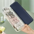 thumbnail image 4 of Contact Lens Organizer,Happon Contact Lens Storage Organizer Cases with Compartment,Disposable Contact Lenses Case Container Box for Daily Colored Contact Lenses, Home, Large Capacity, 4 of 6