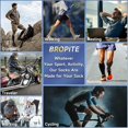 thumbnail image 5 of Wabjtam Zipper Compression Socks-2pairs Calf Knee High Open Toe Compression Stocking (black/nude, Large-x-large), 5 of 5