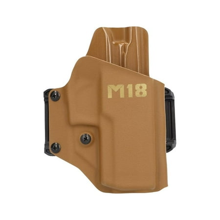 Sig Sauer P320-M18 OWB BlackPoint Sporting Holster Right Hand Coyote Tan Optic Ready Adjustable Retention Belt Loop Attachment (8901243)