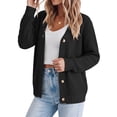 thumbnail image 4 of Fantaslook Knit Cardigan for Women Long Sleeve Open Front Sweaters Button Down Tops Casual Trendy Fall Outfits, 4 of 10