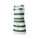 thumbnail image 4 of VISgogo Vestido casual de verano para mujer sin mangas con cuello en V profundo con cordón a rayas con bolsillos VISgogo  moda, 4 of 9