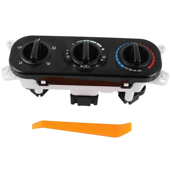 ECCPP A/C Heater Climate Control Module Panel 55111840AD, 55111840AC Compatible With 2007-2010 For Jeep Wrangler 3.8L, HVAC Control Module