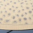 thumbnail image 3 of Safavieh Courtyard Camille Spotted Indoor/Outdoor Area Rug, Beige/Gold, 6'7" x 6'7" Round, 3 of 9