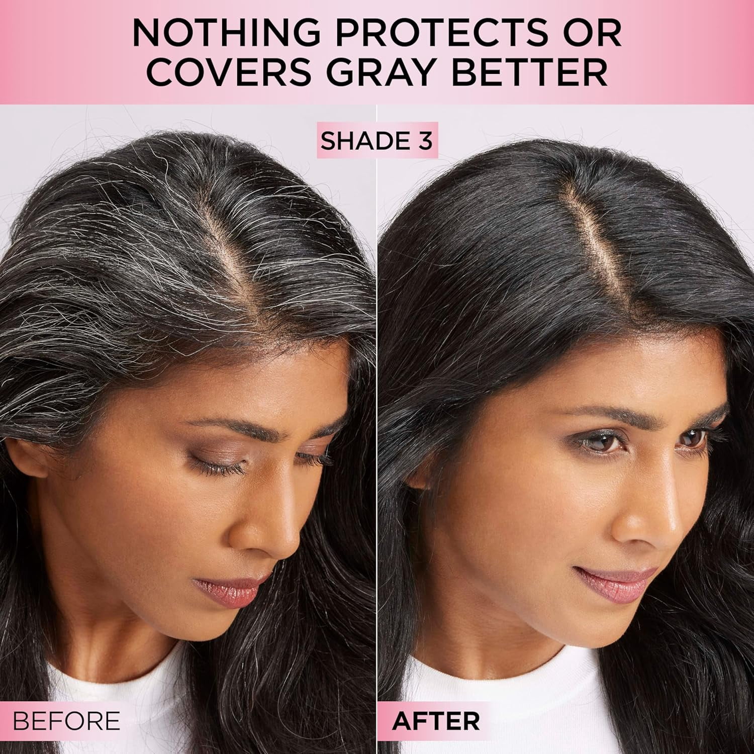 L'Oreal Paris Triple Protection Hair Color 5RB Medium Reddish Brown, 4 Pack