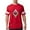 Red, variant on CafePress - Mighty Morphin Power Ranger Men's Football T Shirt - Mens Football Shirt