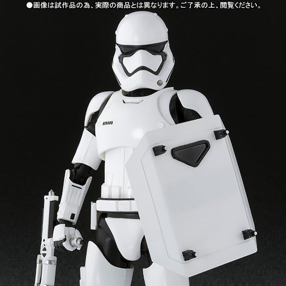 S.H. Figuarts Star Wars First Order Stormtrooper With Shield and Baton Action Figure