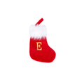thumbnail image 2 of Personalized Christmas Stocking Featuring Red Plush with White Trim and Gold Initial, Cozy Holiday Decor for Fireplace Mantel, Xmas Gift for Family and Friends 1 Pcs, 2 of 8