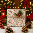 thumbnail image 4 of Siberian Husky Christmas Wrapping Paper Rolls, Siberian Husky Holiday Gift Wrapping Paper Merry Christmas, 4 of 7