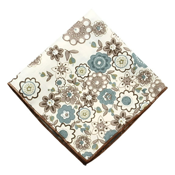 TELOLY Pocket Squares for Men,Cotton Fabric Pocket Squares for Men,Casual Business Cotton Handkerchiefs,Style1