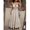 Apricot, variant on Womens Apricot Boho Halter Maxi Dress V-Neck Smocked Waist Tiered Beach
