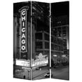 thumbnail image 2 of HomeRoots Furniture 274651 Home Decor Chicago Screen, 2 of 2