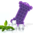 thumbnail image 1 of Molde para cubitos de hielo con tapa en forma de panal 30 rejillas Silicona de grado apto para alimentos Wmkox8yii FHAKJF3033, 1 of 2