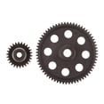 thumbnail image 2 of 11184 Engranajes Metálicos Engranajes de Piñón de Motor 26t / 64t, 2 of 8