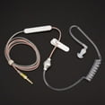 thumbnail image 6 of 2X Anti Radiation Proof Covert Acoustic Tube Earpiece 3.5mm Air Tube Earphone Headset for Mobile Phone Android Cellphone, 6 of 8