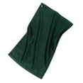 thumbnail image 2 of Port Authority TW51 Grommeted Golf Towel, Hunter - One Size, 2 of 2
