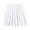 White, variant on Women's Casual Pleated Skirt Versatile Skirt for Daily Wear Work Study Party Dance with Color Block Design Beach Skirt XS
