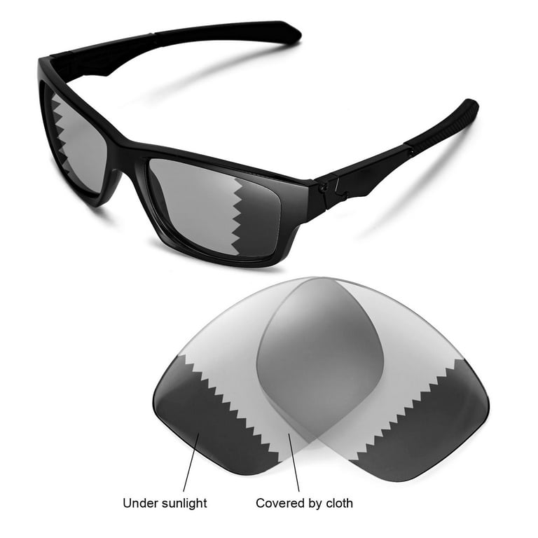 tillykke Inhalere sur Walleva Transition/Photochromic Polarized Replacement Lenses for Oakley  Jupiter Squared Sunglasses - Walmart.com