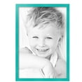 thumbnail image 2 of ArtToFrames 17" x 25" Aqua Picture Frame, 17x25 inch Green Wood Poster Frame (WOM-5186),  Pack, 2 of 7