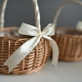 thumbnail image 2 of Grandest Birch 1PC Woven Baskets Eco-friendly Multi-functional Wicker Handle Woven Wicker Basket for Anniversary, 2 of 9