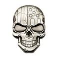 thumbnail image 2 of Calcomanía 3D Clavoración Decal, Aleación de Zinc Decoración inconfundible, Modificación de Metal , Gris B-gris DYNWAVEMX Pegatina del coche del cráneo, 2 of 8