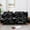 Black leaf, variant on Stretch Sofa Slipcover Polyester Decor Armless Sofa Cover for