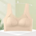thumbnail image 2 of Vibrex Women Wirefree Bras for Women Full Coverage No Underwire Everyday Bras Comfortable Wireless Padded Bras, 2 of 8