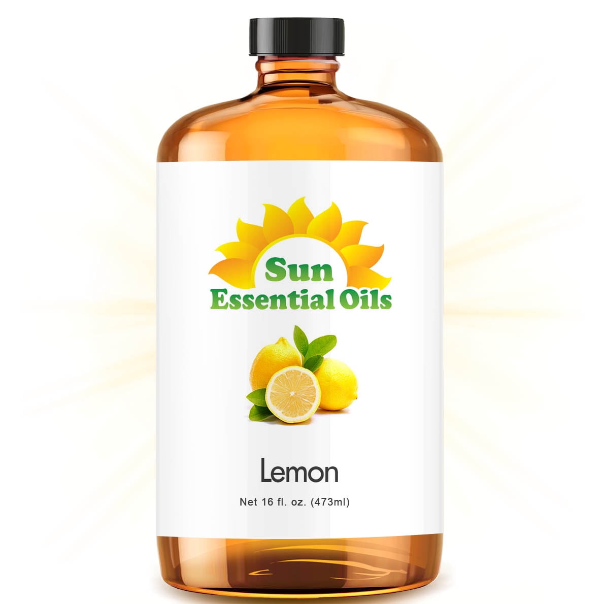 Lemon Essential Oil (Huge 16oz Bottle) Bulk Lemon Oil 16 Ounce