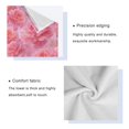 thumbnail image 4 of 3 Sizes of Towel Sets Including Bath Towel Hand Towel and Washcloth for Daily Use Pale Pink Roses Pattern, 4 of 8