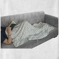 thumbnail image 5 of Sheep Soft Flannel Fleece Throw Blanket, Animals Illustration Repetitive Simplistic Pattern, Cozy Plush for Indoor and Outdoor Use, 70" x 90", Ceil Blue Off White, by Ambesonne, 5 of 5