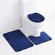 thumbnail image 4 of Juego de Alfombrillas de Baño Juego de Alfombrillas de Baño de 3 Piezas Juego de Alfombrillas de Baño en Forma de U y Cubierta de Tapa de Inodoro Alfombrillas de Piso Alfombra ANGGREK  Otros, 4 of 8