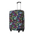 thumbnail image 2 of Uemuo Watercolor Floral Paisley Printed Washable Luggage Cover - Fashion Suitcase Protector Fits 18-32 Inch Luggage -X-Large, 2 of 9