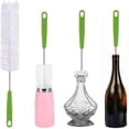 thumbnail image 3 of KEINXS Long Bottle Brush  17” Extra Long Brush-Flexible Bendable Brushes Household for Washing Narrow Neck Beer  Wine  Kombucha  Water Bottles Decanter  Narrow Neck Brewing Bottles(2 Pack, 3 of 9
