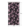 thumbnail image 5 of Pink Breast Cancer Shower Curtain 36"x72" ,Bathroom Decorative Shower Curtains Set with 12 Hooks,Modern Waterproof Washable Shower Curtain, 5 of 6