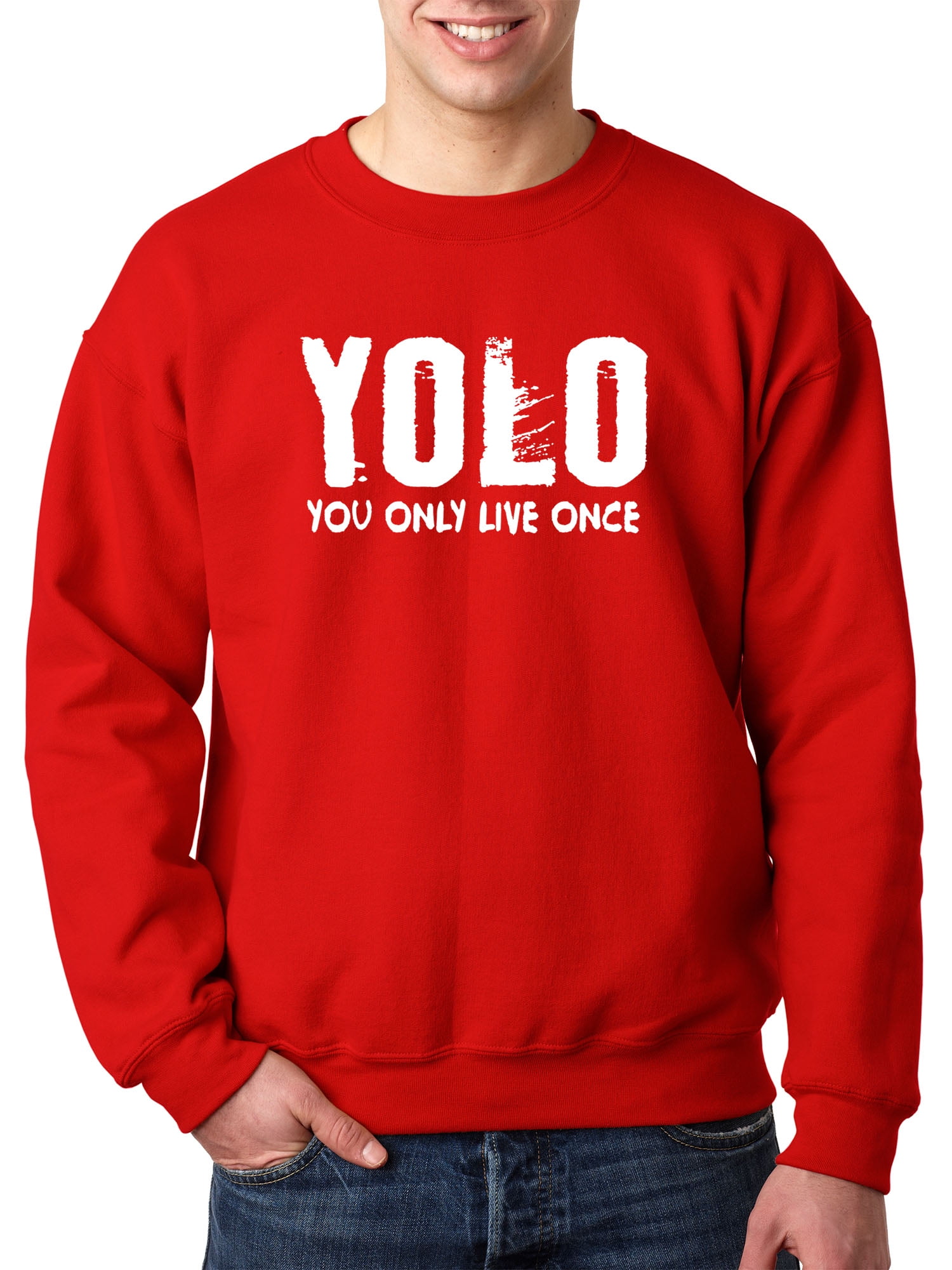 United States of America Love it or Leave it USA Crewneck Pullover Sweatshirt