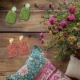 thumbnail image 4 of Flowers Clay Texture Mat Clay Modeling Pattern Pad Leaves Texture Sheets, 4 of 9