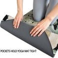thumbnail image 3 of Pioneer Flower Floral Print Pattern Hot Yoga Mat Towel Non Slip for Hot Yoga - Quick-Drying Yoga Mat Cover with 4 Corner Pockets with Travel Bag - Hot Yoga Towel Non Slip 74"x26", 3 of 6