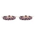 thumbnail image 3 of Guardoinrt Embrace Uniqueness Multicolored Braided Friendship Bracelet Gift Idea Minimalist AAA-009 2Set, 3 of 6