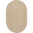 thumbnail image 1 of Safavieh Braided Beige Braided Rug - Oval 4' x 6', 1 of 2