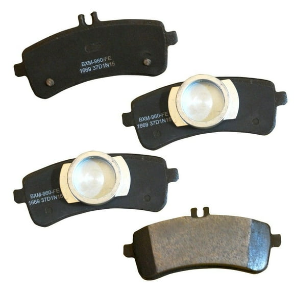 STOP SBM1669 Stop Semi-Metallic Brake Pad Fits select: 2013 ,2015-2019 MERCEDES-BENZ SL
